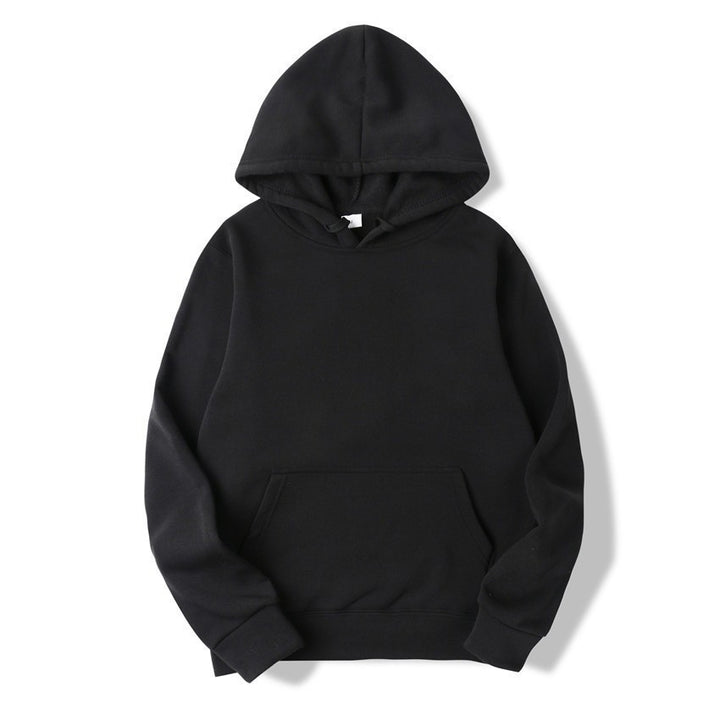 Women's hoodie made of soft fleece with practical kangaroo pocket Chic & Stil