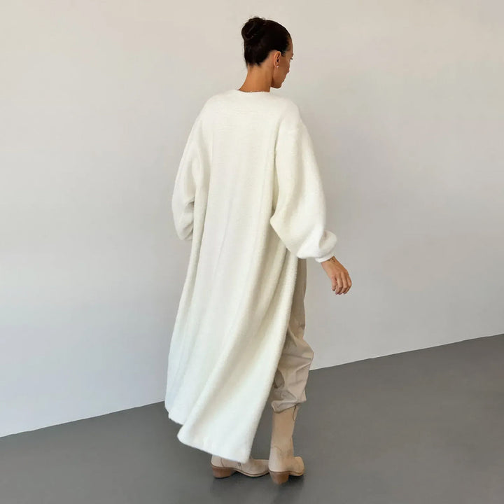 Elegant bouclé coat for women Lune London