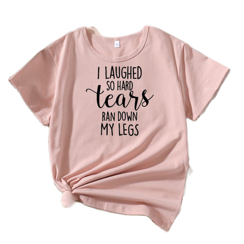 Lune London Casual Graphic Humor T-Shirt for Women