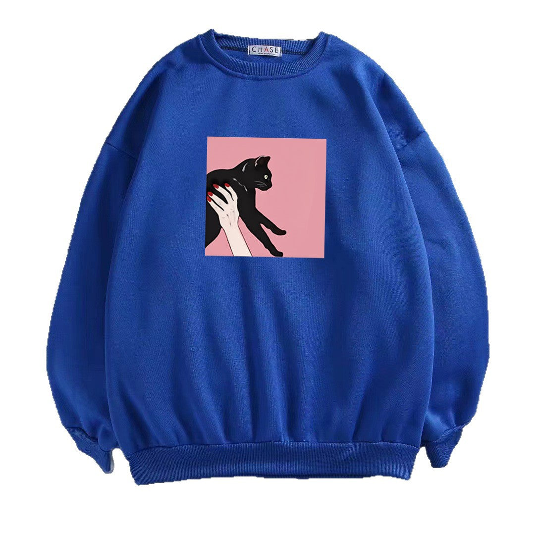 Women's casual sweatshirt with creative animal design Chic & Stil