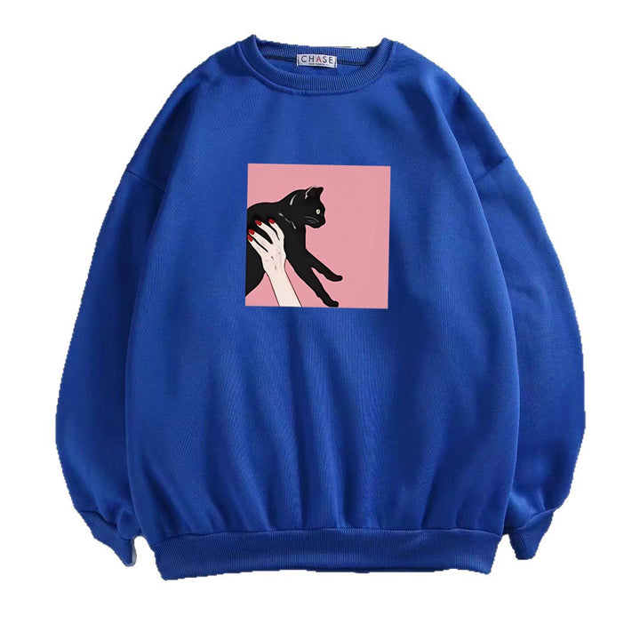 Women's casual sweatshirt with creative animal design Chic & Stil