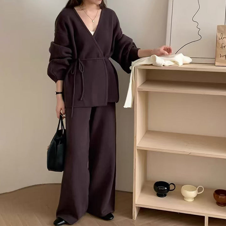 Veste enveloppante pour femmes avec une coupe décontractée et large Chic & Stil