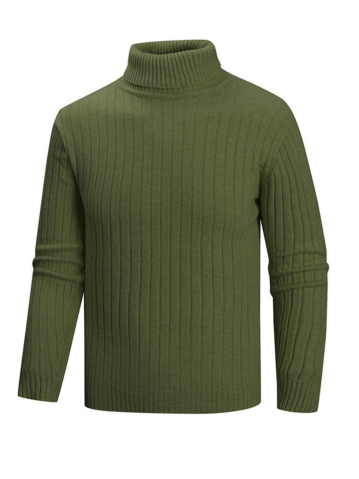 Men's Turtleneck Sweater Made Of High-Quality Fine Knit Lune London