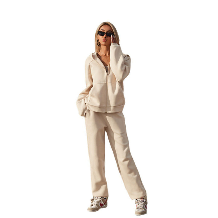Women's Sporty Jacket and Pants Set Chic & Stil