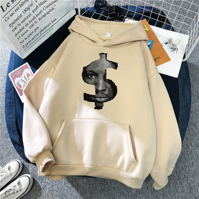 Women's hoodie with striking graphic print Chic & Stil