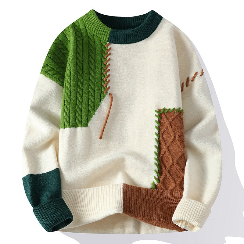 Comfortable knitted sweater for ladies with creative patterns Lune London