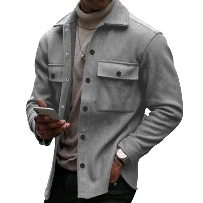 Men's casual utility jacket with practical pockets and a stylish cut Chic and style