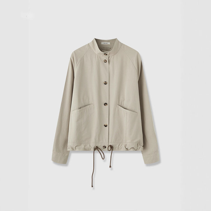 Veste de transition pour femmes avec capuche et taille ajustable Chic & Stil