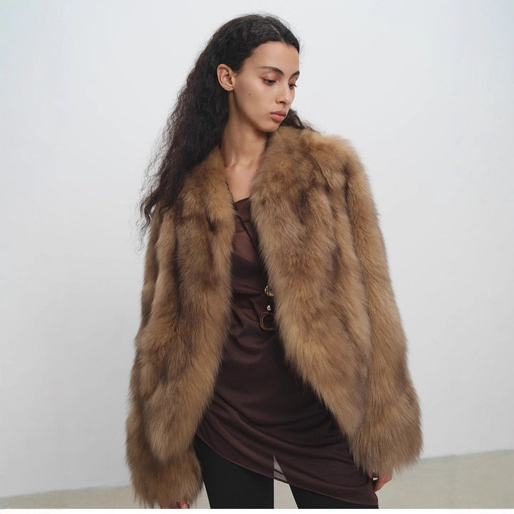 Ladies luxurious fur jacket Lune London