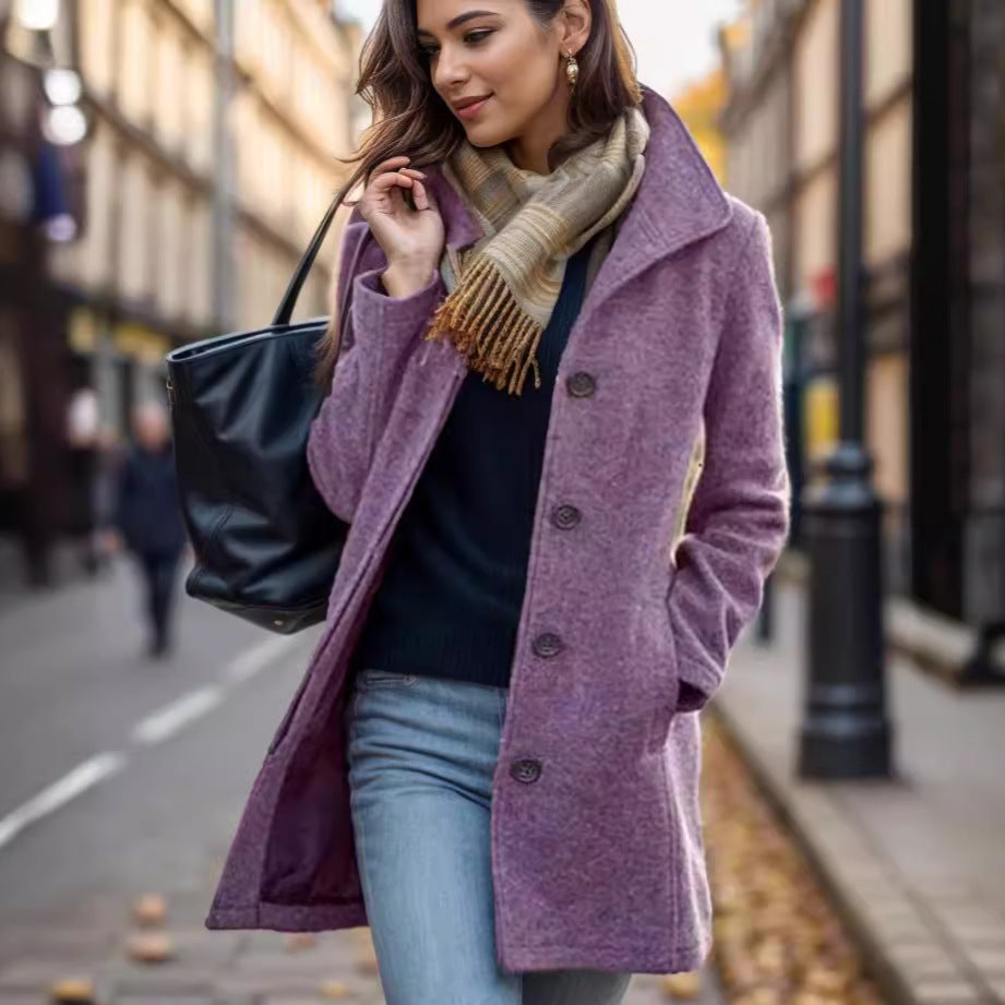 Women Structured Trendy Coat Amarae