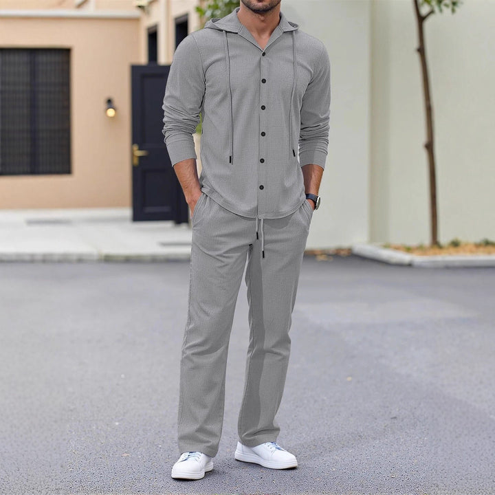 Men's casual hoodie set with practical pockets and trendy fit Lune London