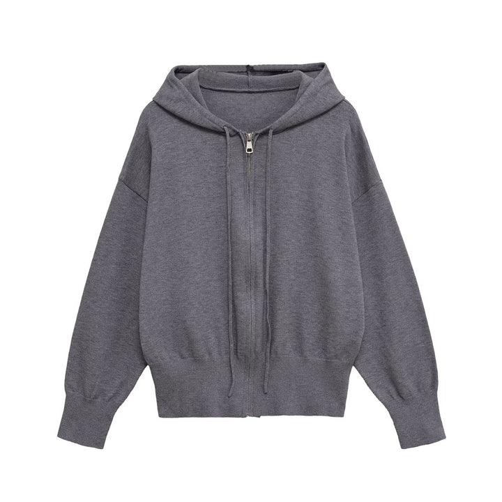 Casual zip-up hooded jacket for women Lune London