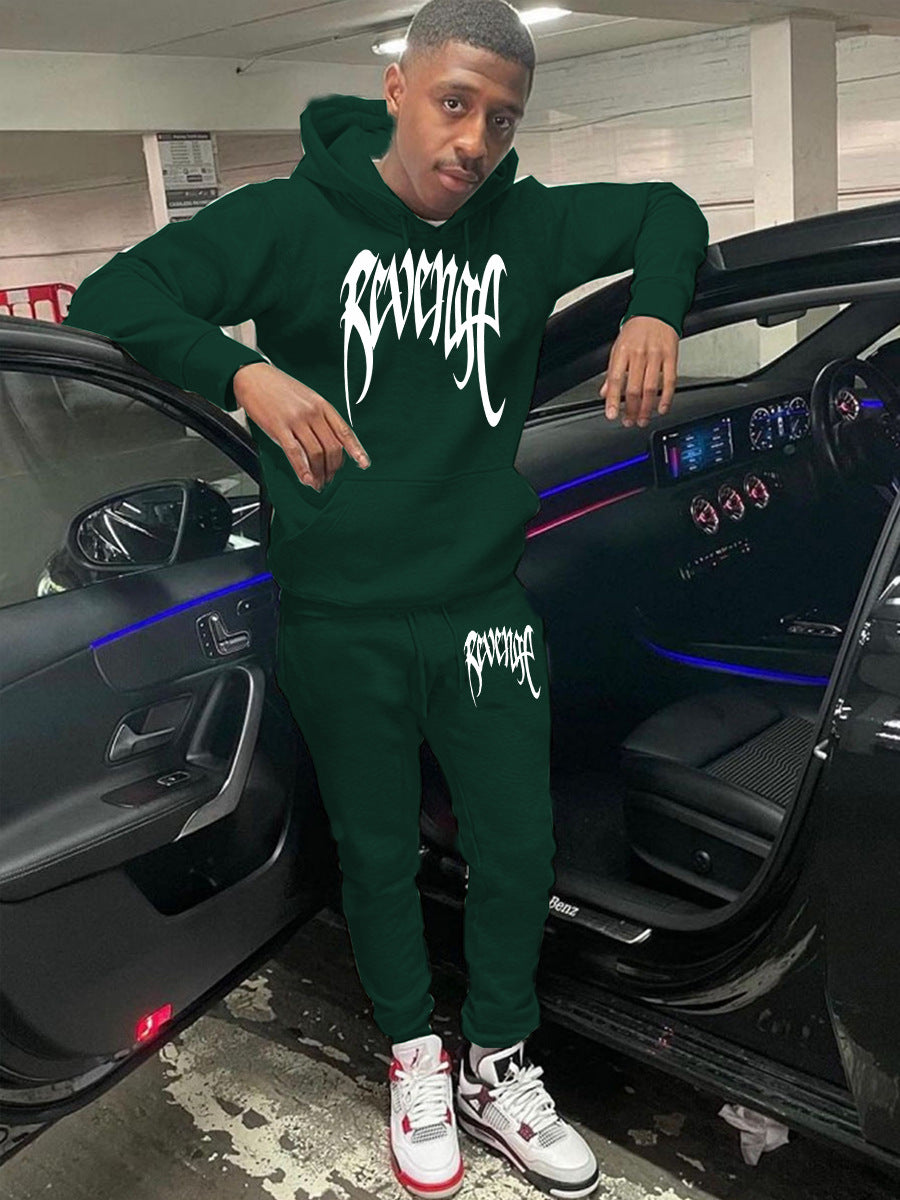 Women's hoodie and jogger pants set with modern print and comfortable fit Lune London