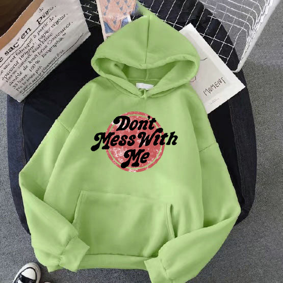 Women's hoodie with casual statement design Chic & Stil