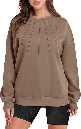 Oversized sweatshirt for women with structured design Lune London