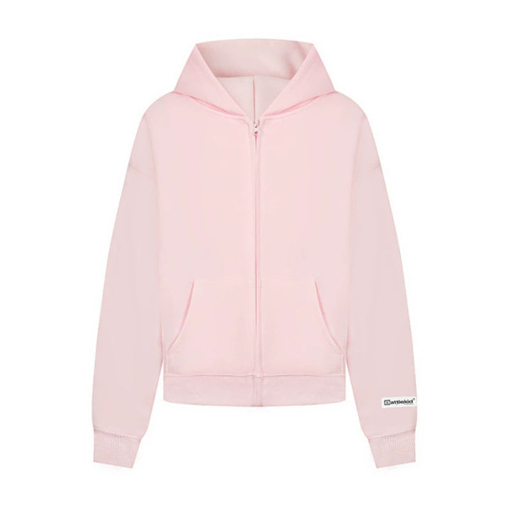 Women’s hoodie sweat jacket with full zip, kangaroo pocket and relaxed fit Amarae