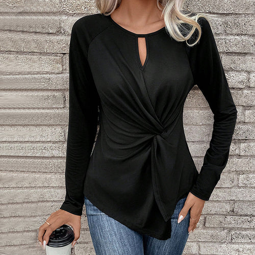 Top élégant pour femmes avec décolleté en V Chic & Stil