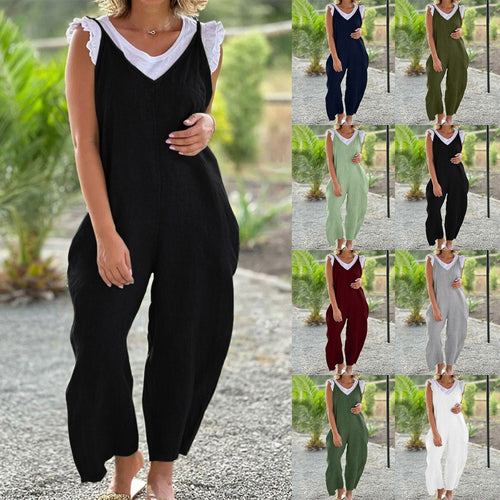 Ladies sleeveless jumpsuit Amarae
