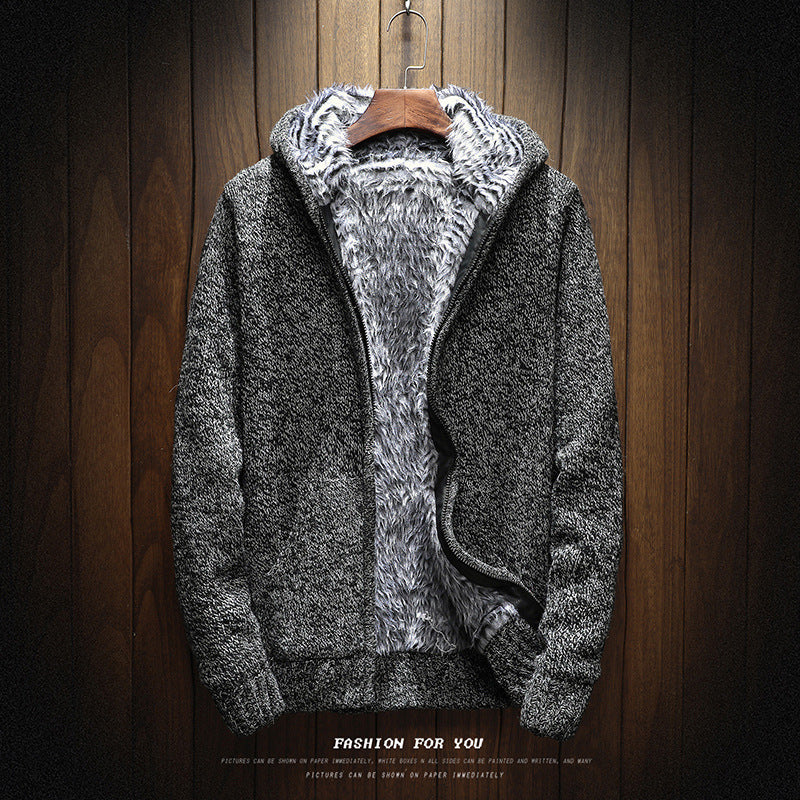 Amarae | Men's Cozy Hoodie Jacket with Soft Inner Lining and Side Pockets
