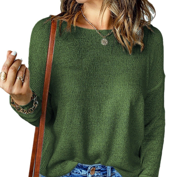 Ladies Casual Sweater with Modern Structured Knit Lune London