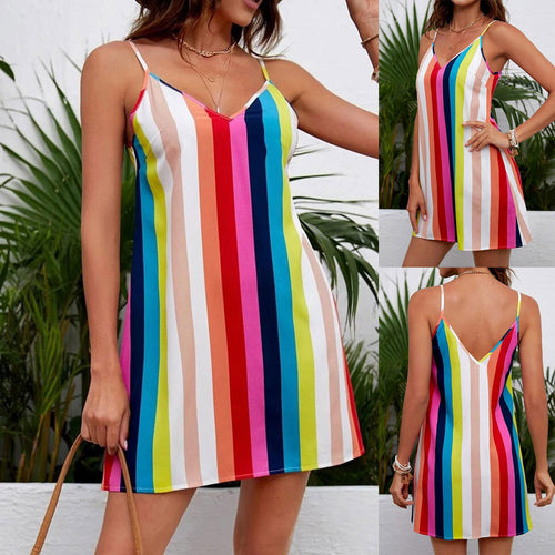 Ladies Robust Multicolor Beach Dress Amarae