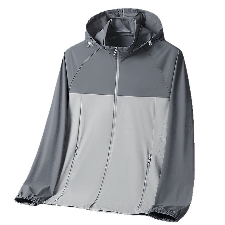 Women's Ultralight UV Protection Windbreaker with Hood and Ventilation Perforation Amarae