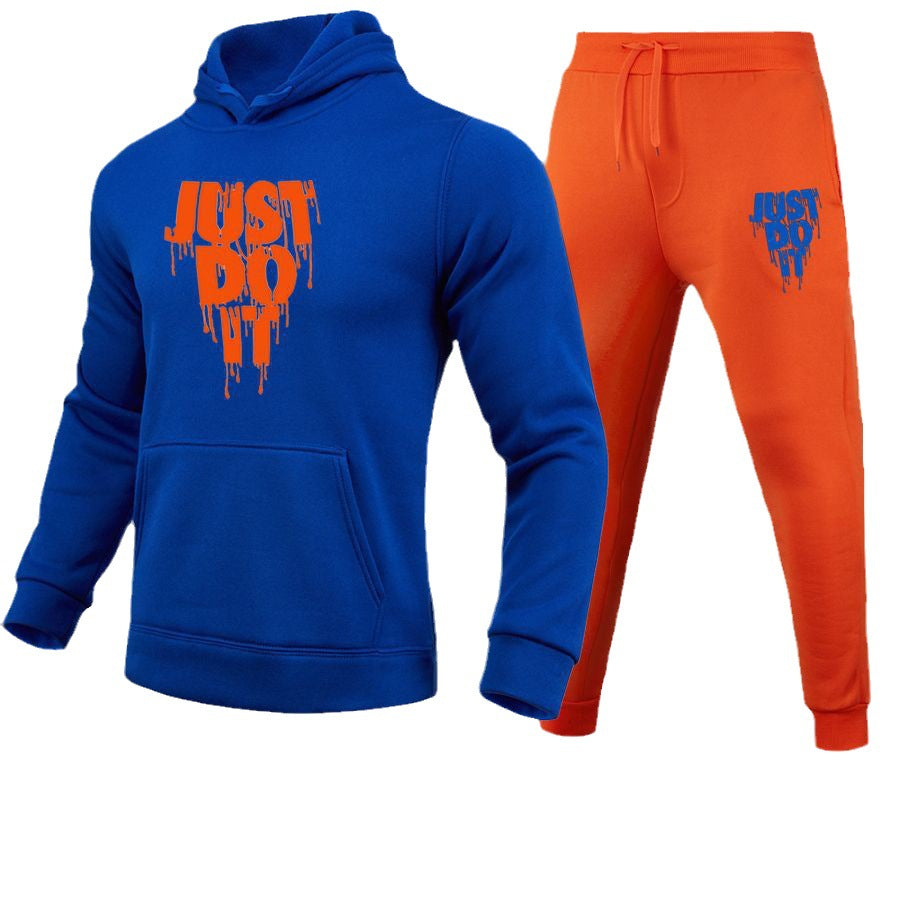 Women's sweatshirt and jogger pants set with graphic print Lune London