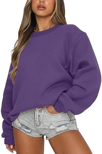 Ladies Oversized Sweatshirt with Wide Sleeves Lune London