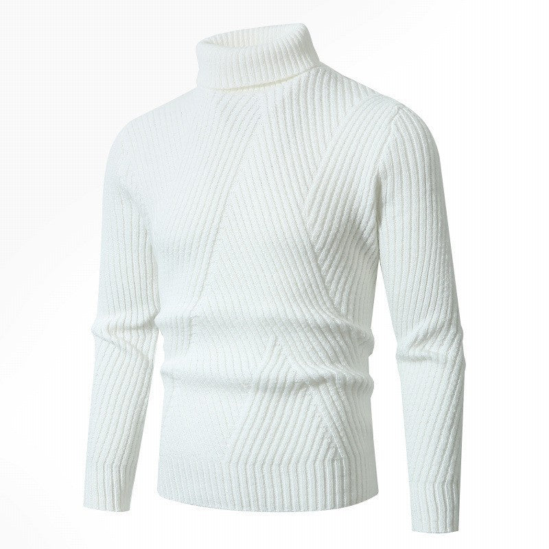 Turtleneck sweater for women with textured design from Lune London