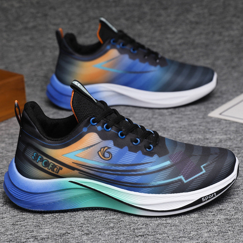 Men's Dynamic Running Shoes with Responsive Cushioning and Breathable Upper Material Lune London