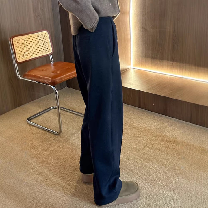 Pantalons de costume larges élégants pour femmes Chic & Stil