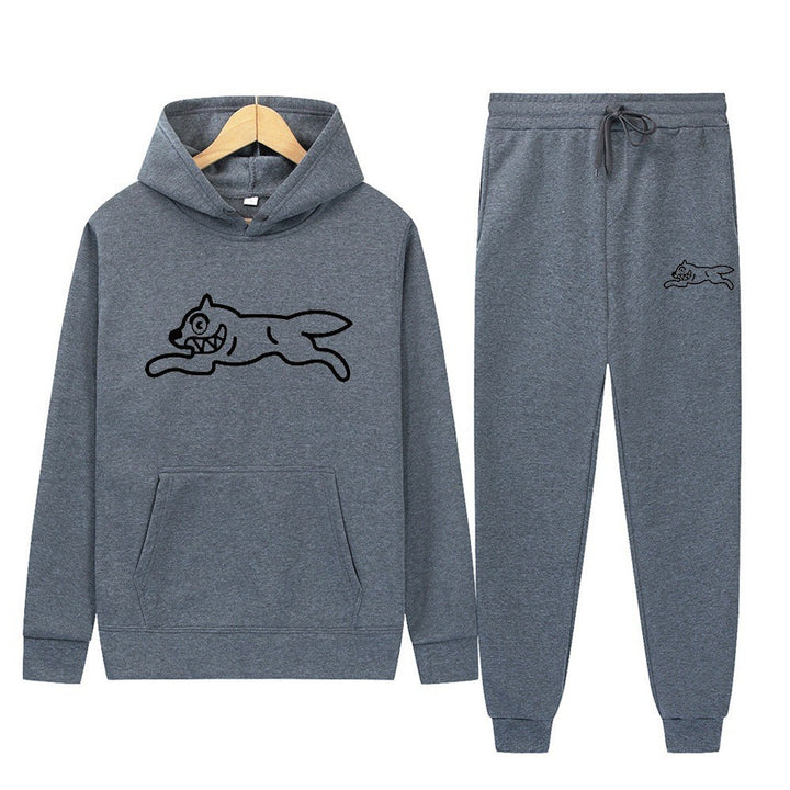 Women’s sporty hoodie set with cool animal motif Chic & Stil