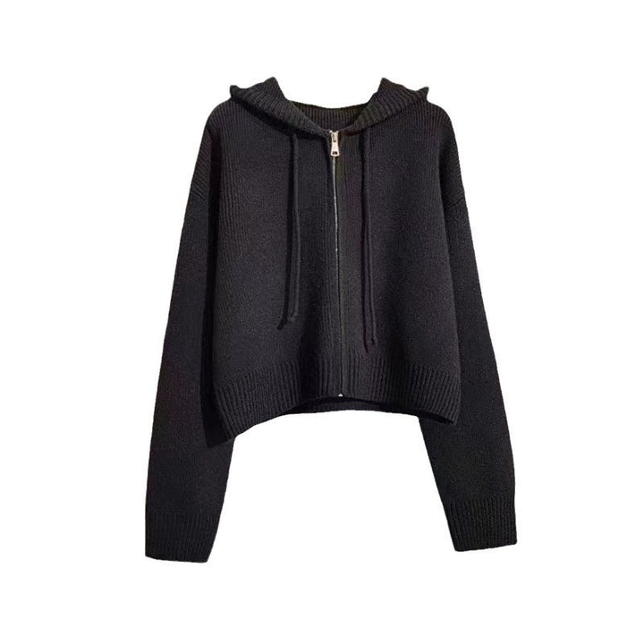 Sweat à capuche femme avec fermeture éclair et coupe décontractée Chic & Stil