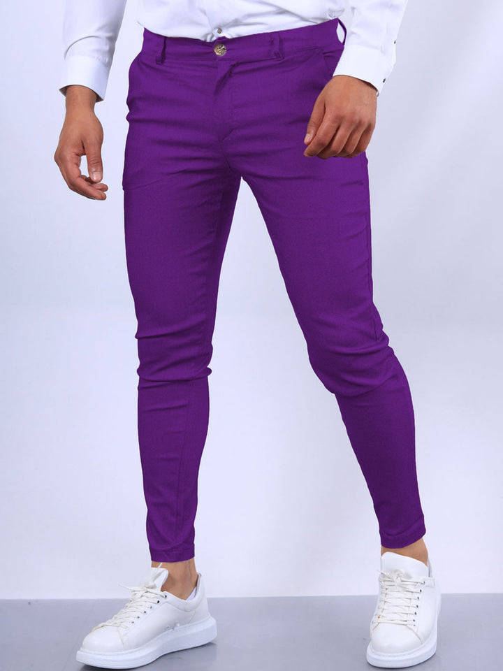 Slim-fit chinos for men from Lune London