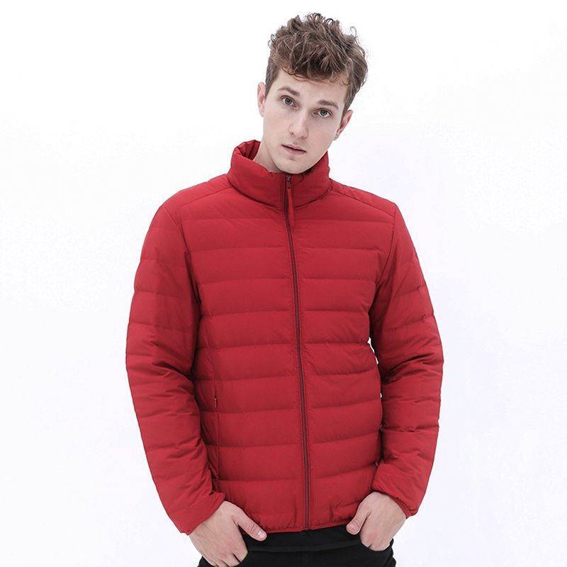 Men's lightweight quilted thermal jacket with stand-up collar Amarae