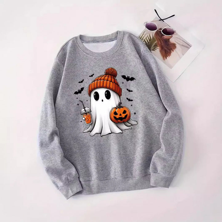 Women’s sweatshirt with Halloween motif Lune London