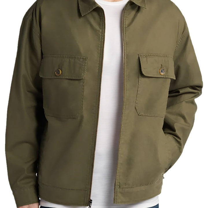 Modern design utility jacket for men with practical pockets Lune London