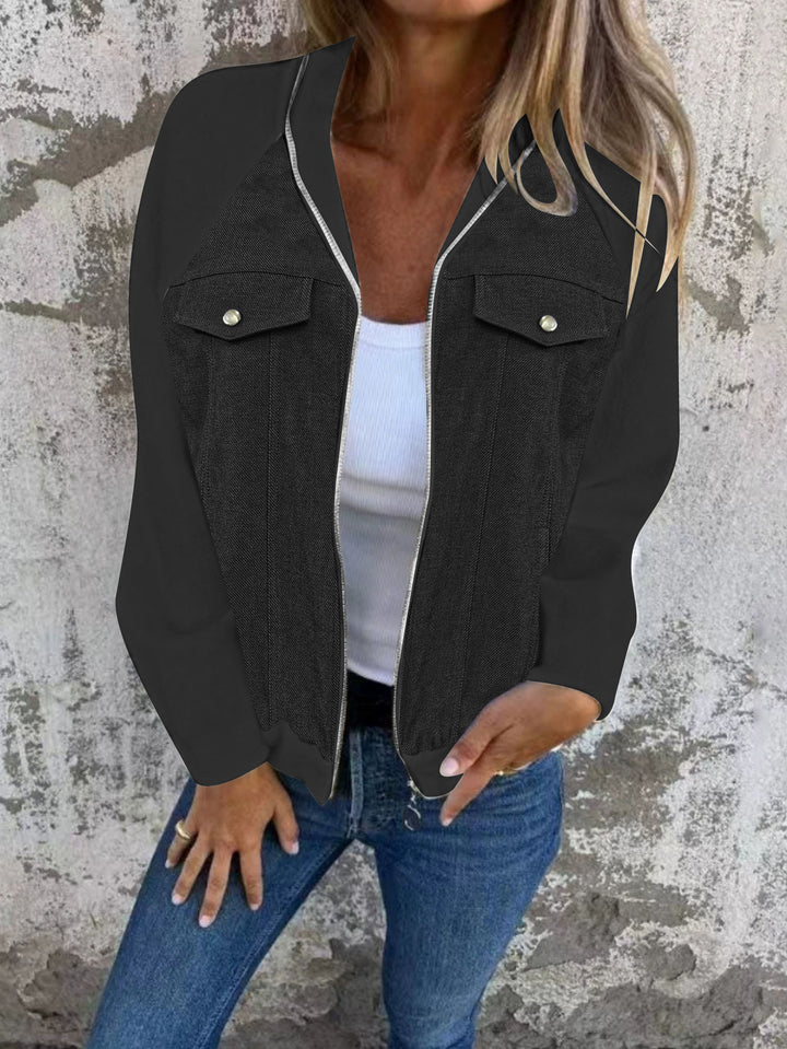 Ladies Casual Sweater with Side Pockets and Fashionable Lune London