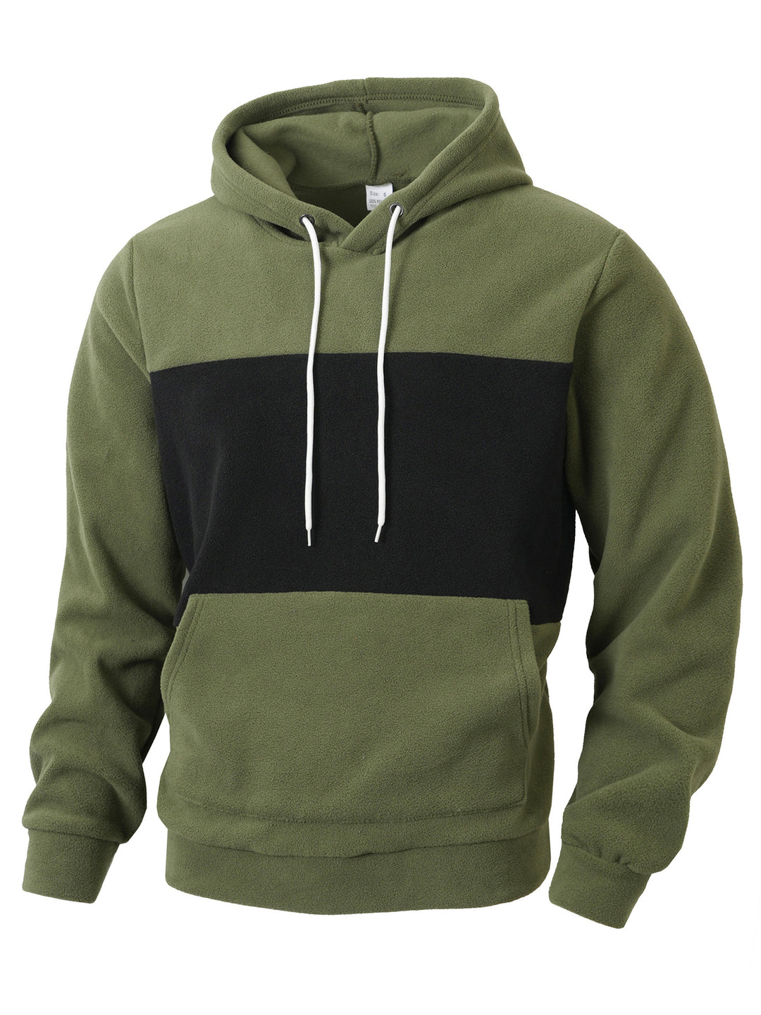 Men's Fleece Hoodie with Innovative Design Lune London