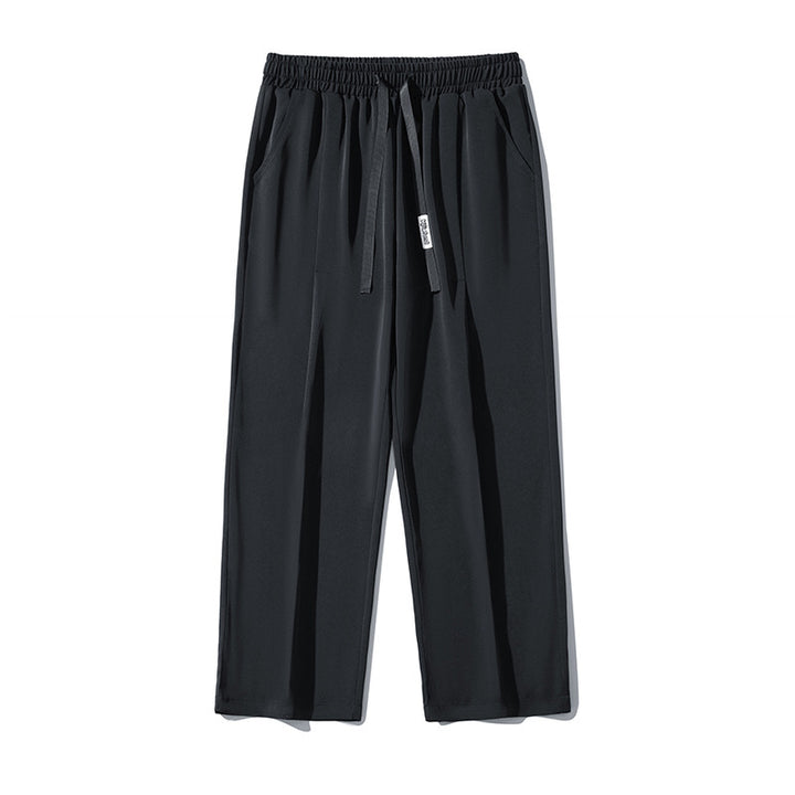 Casual men's pants made of breathable fabric with adjustable waist and side pockets Lune London