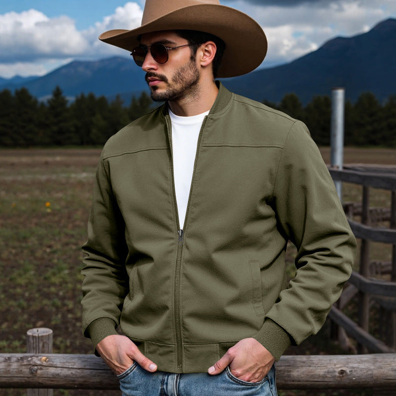 Stylish bomber jacket for men in high-quality material Lune London