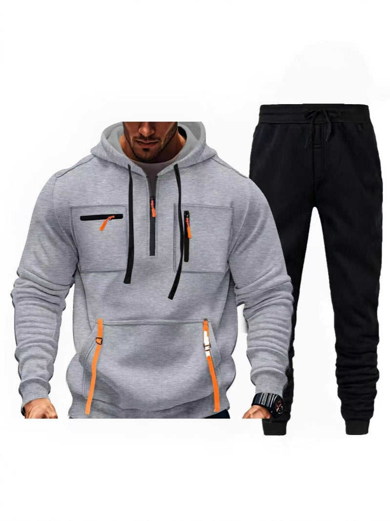 Men multifunctional hoodie and jogger pants Lune London