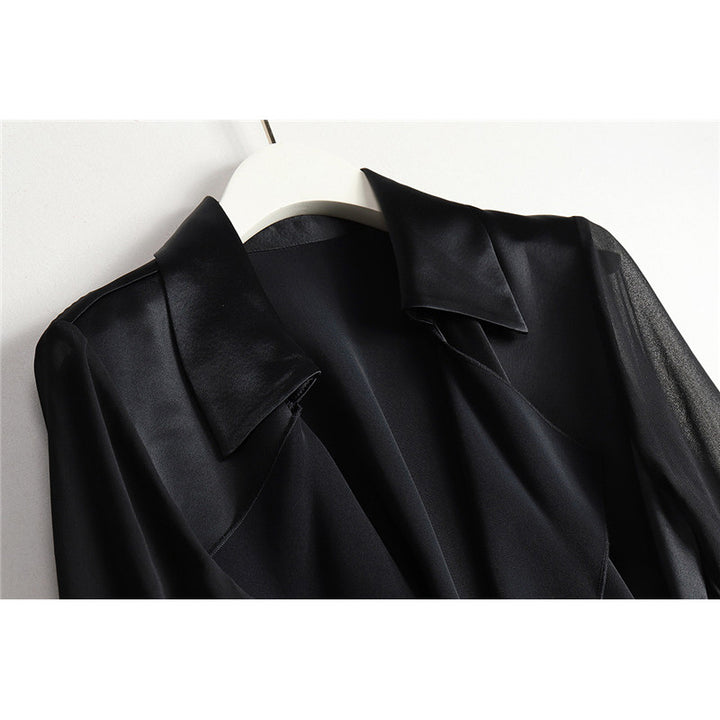 Lune London Long Satin Dress for Women