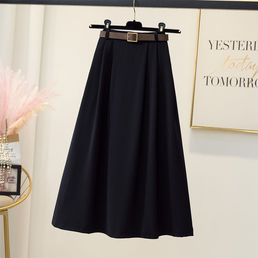 Jupe maxi femme avec boucle de taille élégante Chic & Stil