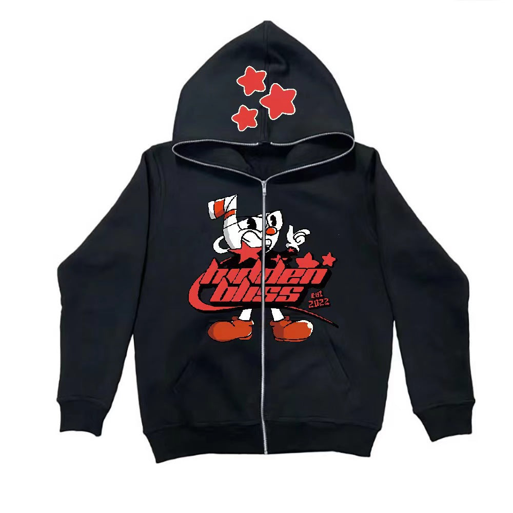 Women's hoodie with exciting graphic design Lune London