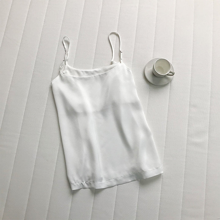 Ladies luxury satin top spaghetti Amarae