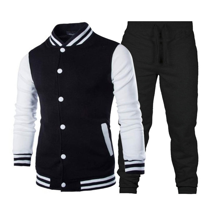 Men's sports training suit with jacket and jogger pants Lune London