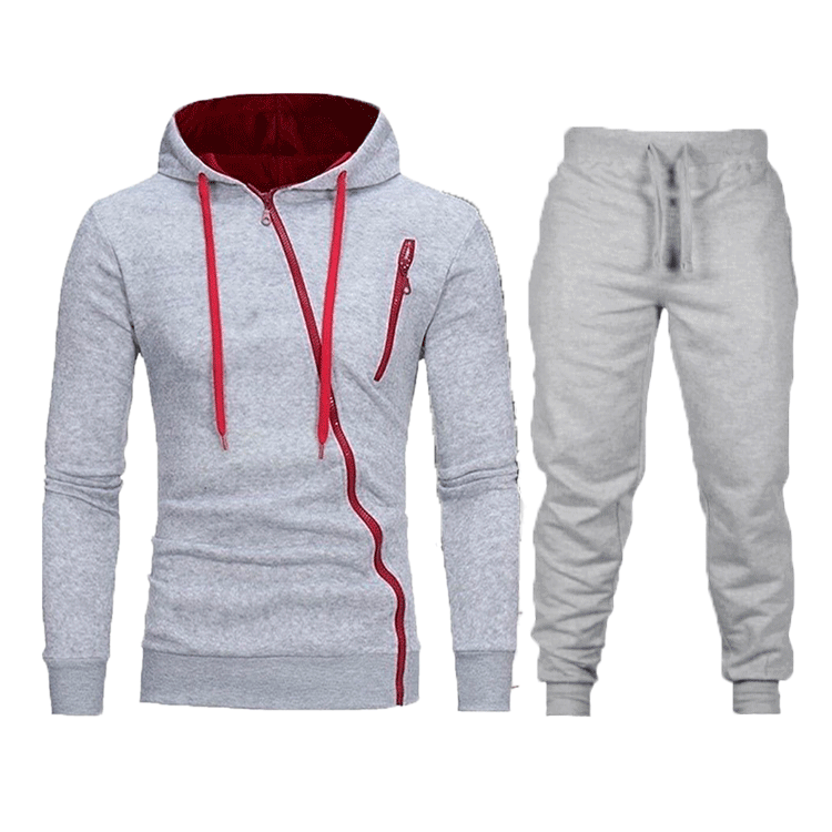 Men's sports leisure set with modern zip and practical pockets Lune London