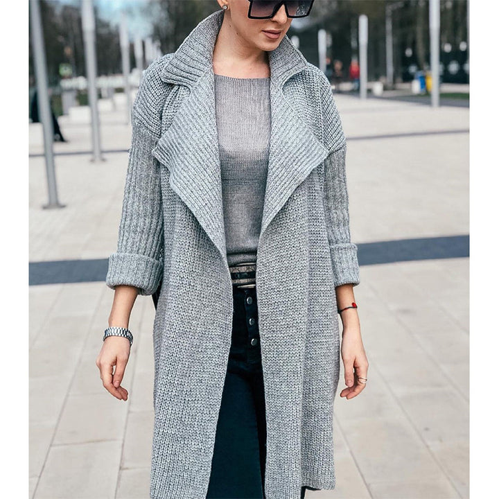 Lune London oversized knit coat for women