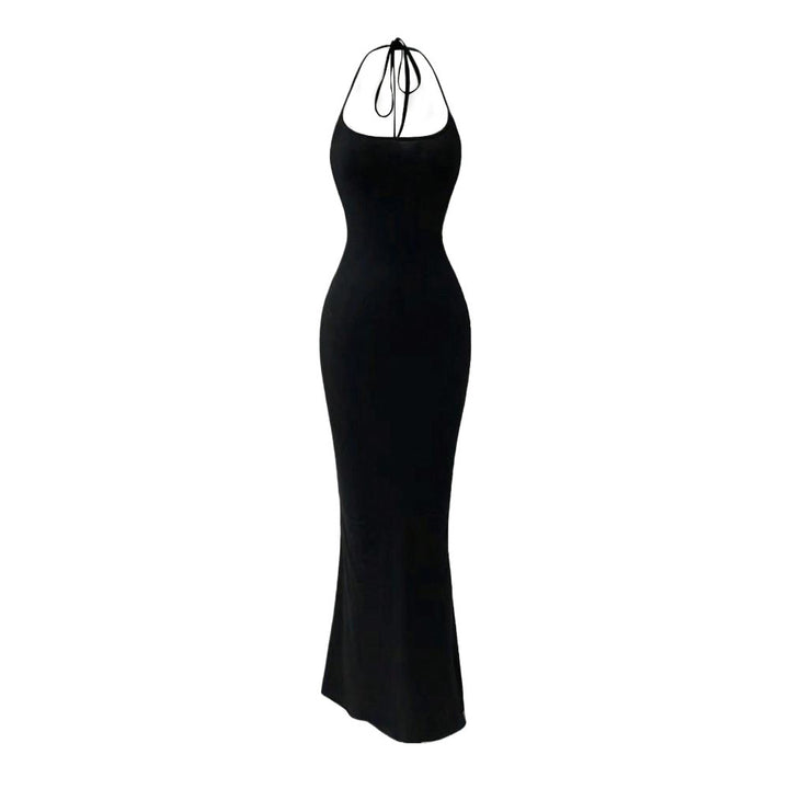 Robe maxi moulante pour femmes avec design de maintien et coupe slim Chic & Stil